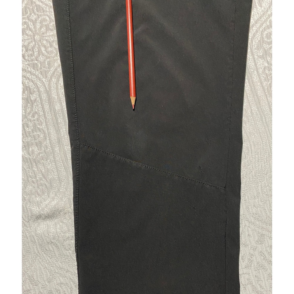 Layer 8 Mens Qwick-Dry Athletic Track Pants Black Size M Stretch Training - Picture 2 of 7